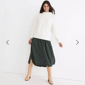 Madewell  Loretto Mockneck Pullover Sweater size 1X NEW with tags
